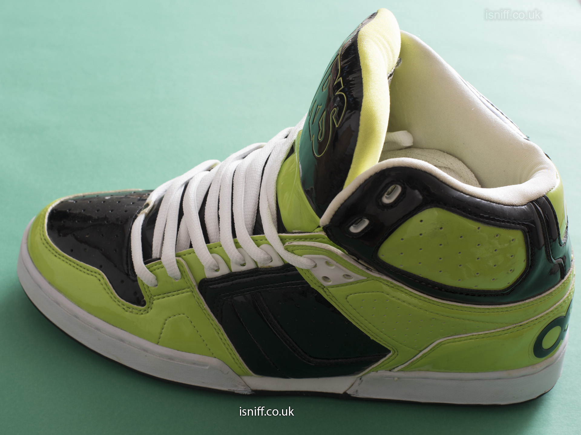 osiris shoes lime green